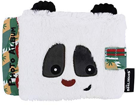 Les Déglingos - Rototos The Panda - Fotoalbum - Ultra Soft - Plüsch - Spaß - Lernspielzeug - Geeignet ab Geburt