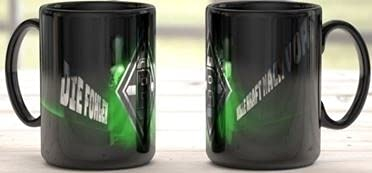 Borussia Mönchengladbach Fanartikel Tasse Metallic
