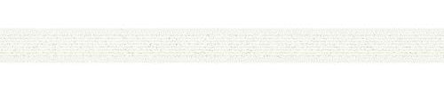 Papier peint uni A.S. CréationOnly Borders 10 367261 36726-1 Frise papier peint | Blanc | Papier couloir | Rouleau (5,00 x 0,05 m) = 0,25 m²