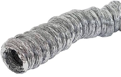 Ø 100mm / 10m Polyester Flexible Ducting - Ventilation Duct Hose for Tumble Dryer, Cooker Hood, Extractor Fan, Air Conditioner