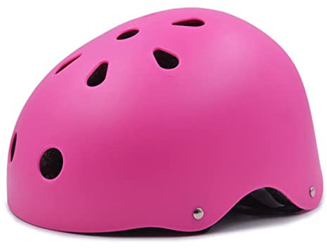 AUXDIQ Casque Vélo pour Enfantes et Adultes Skateboard Casque Réglable pour Trottinette Electrique BMX Cyclisme Skate Roller