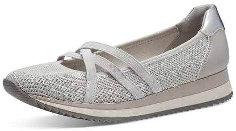 Jana Femme 8-22173-42 Ballerines, Gris, 38 EU Large