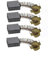 Carbon Brushes TTB674TAS Suitable for Titan Angle Grinder Power Tool (2 Pair)