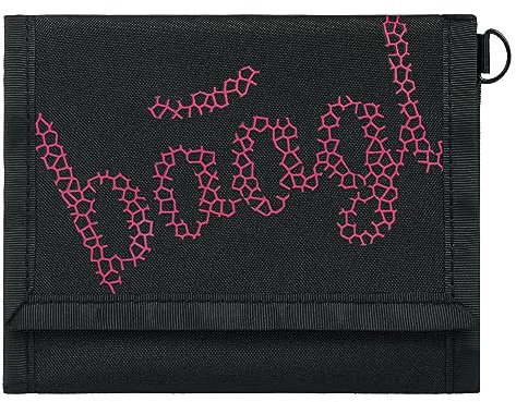 Baagl Geldbeutel Jungen Mädchen Geldbörse Kinder Kleines Portemonnaie Teenager Geldtasche Kinderportmonee (Red)