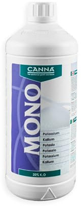GROWMANIA Fertilizante Potasio de Canna 1L | Abono para Cultivos y Plantas | Mejora Floración