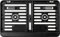 Kennzeichenhalter Motorrad Leichtkraftrad Roller Quad Anhänger LKW SUV Neu (240x130mm)