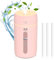 SZO Humidificador de ambiente, mini humidificador para coche, humidificador para habitación infantil, silencioso, apagado automático para oficina, dormitorio, coche, escritorio, habitación infantil