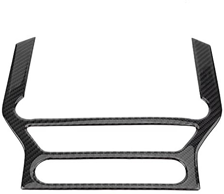 Carbon Fiber Center Ole Panel Cover T Aufkleber für Mus 2015-2017 Multimedia Interior T Kit für Center Ole Board Ole Panel Deco T Aufkleber