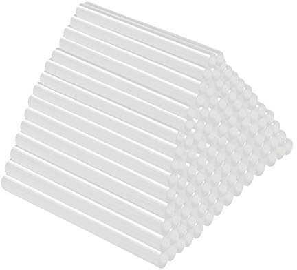 AUFUN Heißklebestifte Heißklebesticks 11x200mm 600 Stück (ca. 12 Kilo) - DIY Ersatzsticks Klebesticks für Heißklebepistole (Semi-transparent 11x200 mm,12KG)