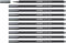 STABILO - Premium Metallic-Filzstift - Pen 68 metallic - 10er Pack - silber