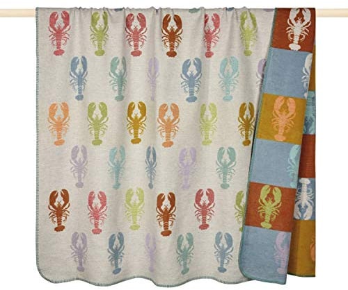 PAD - Decke - Wohndecke - Kuscheldecke - Lobster/Hummer - Multi/bunt - 150x200 cm