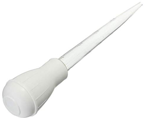 DIAMOEN Barbecue en Caoutchouc tête en Plastique Pipette Pompe Tuyau Dropper Huile Tube Auarium Poisson Nettoyage réservoir Outil