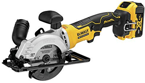 Sega circolare XR 18 V 5 Ah Li-Ion Brushless 115 mm – 2 batterie – cofanetto TSTAK
