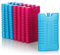 com-four® 8X Kühlakku für Kühltasche - Kühlelemente für Kühlbox - Kühlakkus für Haushalt und Freizeit - 220 ml (blau/pink)