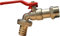 RV-Parts Kugelauslaufhahn Auslaufhahn Absperrhahn Wasserhahn Auslaufventil Rot 1/2