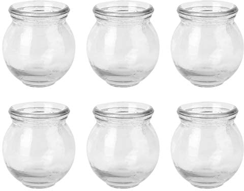 Lot de 6 ventouses thérapeutiques : pots en verre épais avec ventouses chinoises pour massage du dos et de la fatigue