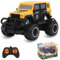 Pup Go Ferngesteuertes Auto Schnell mit Licht für Kinder 3-9 Jahr, Robust Mini RC Auto Offroad Indoor Outdoor, Spielzeug Kleinkind Weihnachten Geburtstagsgeschenk für Junge Mädchen, Gelb
