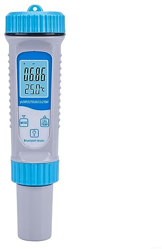 7 in 1 PH/OPR/EC/SALT/S.G/Temp Meter BT PH Meter Wasserqualität Monitor Tester