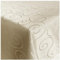 Tischdecke Hochwertige Stofftischdecke Ornamente Tischtuch - Bügelfreies Tafeldecke Fleckabweisende Pflegeleichte Tischwäsche Bügelarm schnelltrocknend Creme Eckig 160x300cm
