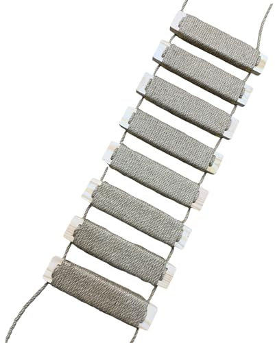55,9 cm Katzenleiter, Brücke, Baum, Turm, Katzenkäfig, Zubehör, Möbel, Klettergerüst, Spielzeug für Indoor-Katzen, Kratzbaum (55,9 x 24,9 cm)