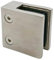 Glass Clamps 4PCS Stainless Steel 316 Glass Clamp 8-12mm Glass Brackets Heavy Duty Square Glass Clamps for Shower Stairs Balustrade Balcony(8mm)