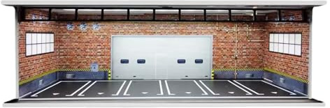DuskHaven Aufbewahrungsbox für Parkplatzdisplay Im Maßstab 1:64 für Mini