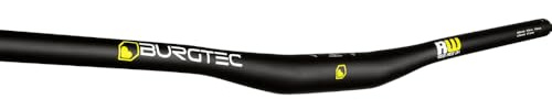 Burgtec RideWide DH Alloy Bars 31.8mm 15mm Rise Black