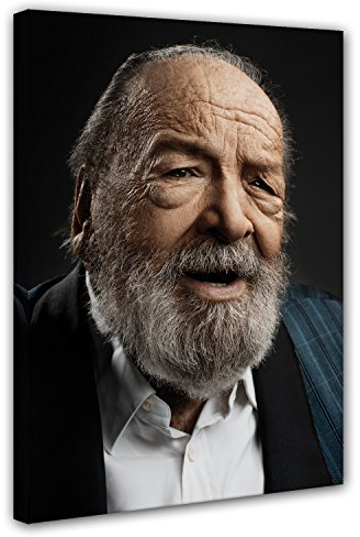 Bud Spencer Carlo Pedersoli Leinwand (80 x 120 cm)