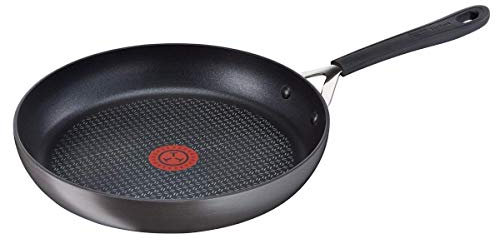 Tefal Jamie Oliver - Sartén para inducción, acero inoxidable, antracita, 24 cm Pfanne