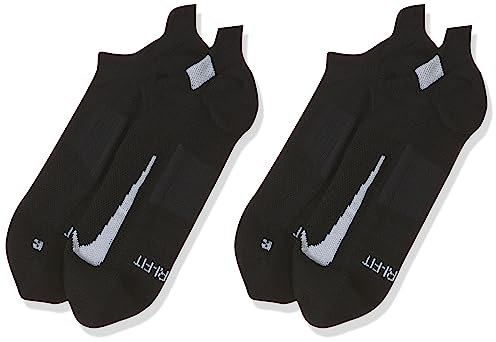 Nike Moltiplicatore, Calzini Unisex Adulto, Nero/bianco, S