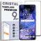 REY Verre Trempé 3D pour Samsung Galaxy S21 Ultra, Noir, Protecteur d'écran qualité supérieure, Protection Complète, 3D, 4D, 5D