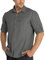 33,000ft Funktionshemd Herren UPF50+ UV-Schutz Langarm Hemd Atmungsaktiv Button-Down-Hemd Outdoor Sportliches Freizeithemd Angelhemd Für Männer Grau 2XL