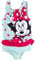 Disney Minnie Mouse Costume da bagno con volant per ragazze – Costume da bagno per bambini turchese, turchese, 122 cm-128 cm