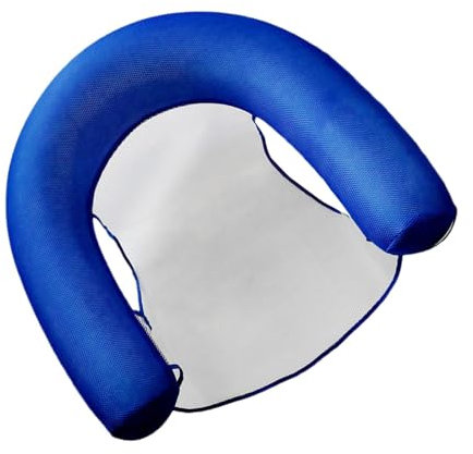 Aufblasbarer Wasserstuhl, Pool-Schwimm-Wasser-Hängematte, U-förmiger schwimmender Sofa-Stuhl, wiederverwendbarer Schwimmbecken-Schwimmer, Wasser-Lounge-Stuhl, Schwimmbad-Hängematte für Erwachsene und