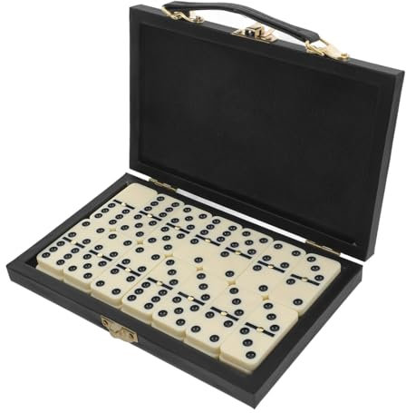 BESTonZON 1 Satz Domino keuchen Polierset für Uhren liefert Schaumstoffplatte Vorrichtungen einfacher Knopf interaktive Spiele Safe Toy lustige familienspiele Spielblöcke hölzern