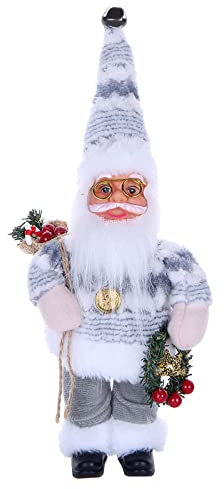 MHADBKH Adorno de árbol de Navidad con diseño de muñeco de Papá Noel, decoraciones de Navidad para el hogar, regalos de Navidad, decoraciones