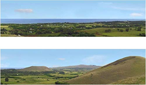 I D Backscenes 247B Photo Backscene 15 Inches High, Coast OO Gauge