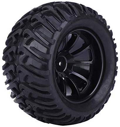 RC Offroad Reifen, Y Typ, 125 mm, Super Grip, RC Autoreifen Ersatz Zubehör für 1/10 ferngesteuertes Automodell, Schwarz