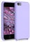 kwmobile Schutzhülle kompatibel mit Apple iPod Touch 6G / 7G (6. und 7.Generation) - Hülle Silikon gummiert - Cover Case in Lavendel