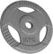 Physionics® Hantelscheiben Set - 1x5/2x5/4x5/6x5/1x10/2x10/4x10/6x10 kg, aus Gusseisen, mit Griff, 31mm Bohrung, für Langhantel/Kurzhantel - Gewichtsscheiben, Gewichte Scheiben Set (1 x 10kg (10kg))