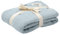 Bibs Muslin Swaddle Pucktücher, Decke für Neugeborene. 100% Bio-Baumwolle, 120x120cm, Baby Blue