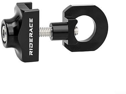 Tendeur de chaîne de vélo, tendeur de chaîne de vélo, support d'ajusteur de remorqueur, piste de vitesse fixe, facile à installer (10 mm)
