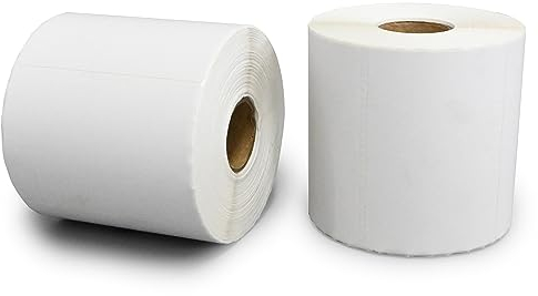 ESSENTIAL 7,6 x 5,1 cm direkte Thermo-Barcode-Etiketten, Versandetiketten, kompatibel mit Arkscan & Zebra Etikettendruckern, 700 Etiketten auf der Rolle (2 Rollen)