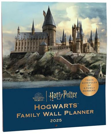 2025 Harry Potter: Hogwarts Family Wall Planner
