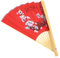 ORFOFE Big Fan Giant Fan Wall Decor Chinese Fan Wall Decor Oriental Feng Shui Wall Fan Giant Asian Wall Fan Lucky Wall Art Chinese Fan Hanging Large Decorative Oriental Fan Paper Red