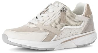 Gabor Damen Low-Top Sneaker, Frauen Halbschuhe,schnürschuhe,schnürer,straßenschuhe,Strassenschuhe,Sportschuhe,oasi/Ivory Kombi,35.5 EU / 3 UK