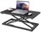 mosegor Höhenverstellbarer Stehpult Konverter,34*60cm Steh-Sitz Schreibtisch,Ultradünne Schreibtischkonverter, laptop stehschreibtisch aufsatz,Geeignet für Büro, Arbeitszimmer, Wohnzimmer und Fenster