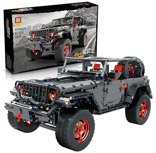 Kit de Construction Véhicule Tout-Terrain Narwhal 1:8 DIY, 2272 pièces MOC Technic, Compatible avec Blocs de 8mm (Version Standard)..