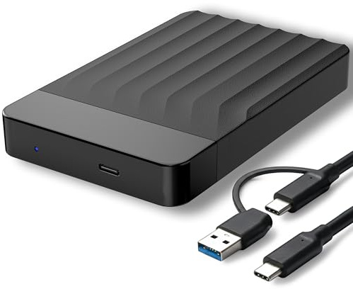 Meyritech 2TB USB Type-C External Hard Drive Portable HDD Storage Device for PC, Mac, Laptop, PS4, Xbox – High-Speed Data Transfer, Plug & Play, Slim Design, Backup & Expandable Storage Solution