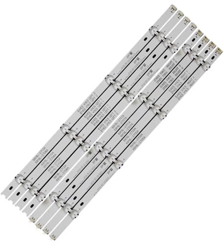 RCTGPGJAC Tira de retroiluminación LED de 16 Piezas (2TV) Compatible for LG TV de 49 Pulgadas 6916L-2705A 6916L-2706A 6916L-2707A 6916L-2708 49LJ58300W 49UH603V 49UH620V(1TV(8pcs))